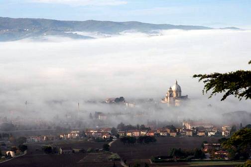 Santa Maria de Angeles in Assisi, Italy