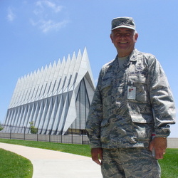 Fr. Bob and Air Force Academy chapel