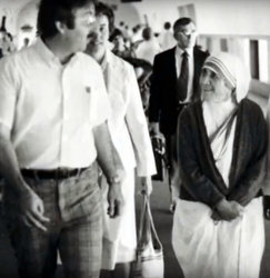 Br. Scott with Mother Teresa