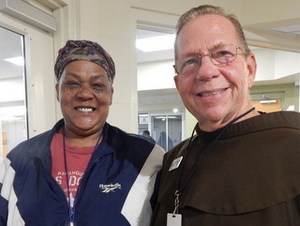 Br. David and guest